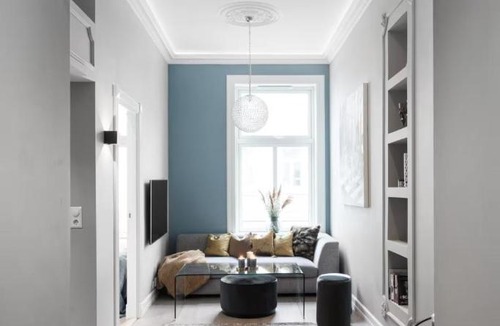 Frogner Apartment | Elegant Frogner Apartment 40sqm with Loft & High Ceilings
