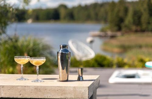 Tyreso Villa | Exclusive Lakefront Mansion with pools in Stockholm
