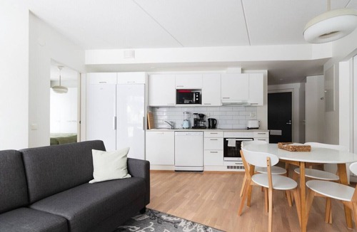 Jyvaskyla Apartment | Family apartment with parking, sauna balcony for 6