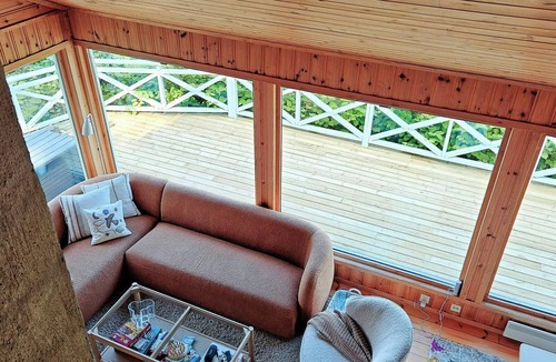 Stavern House | Family cabin with sea views near Stavern