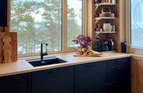 Øvre Ramse House | Family cabin with views in Hillestad