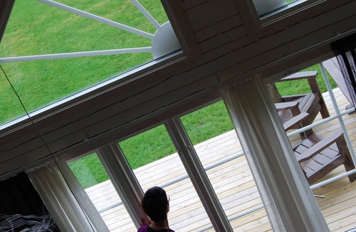Savsjo Municipality Cabin | Familyfriendly Loudge with lake to swim and fish in and sauna