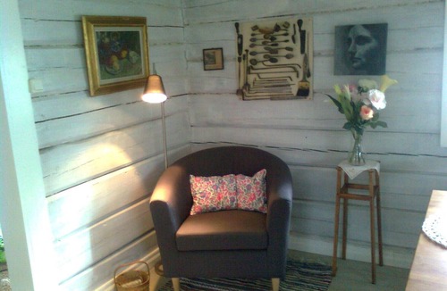 Malmkoping House | Fantastic location overlooking the lake.