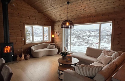 Fidjeland House | Fantastic view, great holiday house with sauna in Sirdal