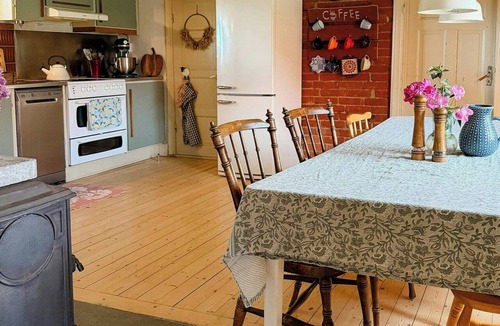 Ystad House | Farmstead in Fyledalen with natural pool