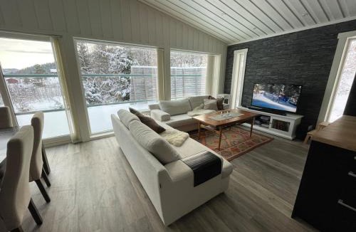 Grong House | Flott hytte på Bjørgan