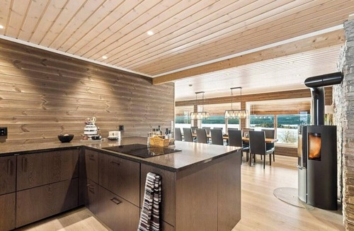 Hurdal House | Forest cabin with sauna and views near Hurdal