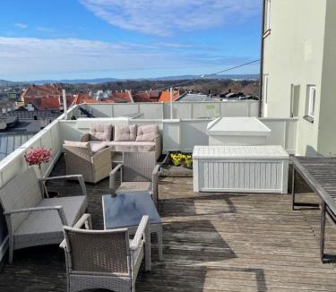 Majorstua Apartment | Frogner Gården Penthouse Terrasse