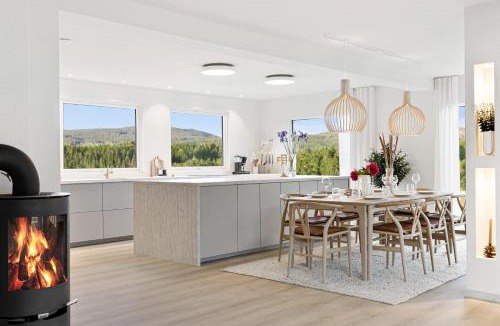 Gvarv House | Gårdsferie i nærheten av Bø Sommerland