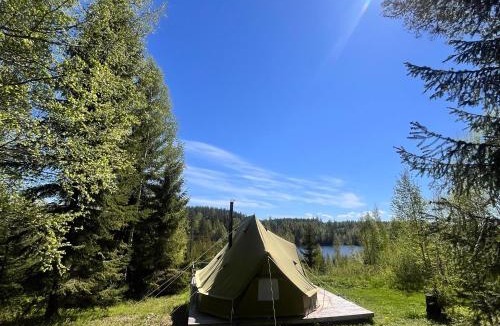 Strombacka Other | Glamping Double Tent, Lake View, Sauna and Canoes