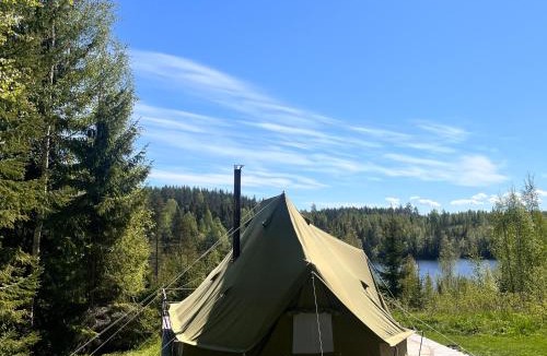 Strombacka Other | Glamping Double Tent, Lake View, Sauna and Canoes