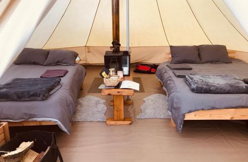 Strombacka Other | Glamping tent in a forest, lake view