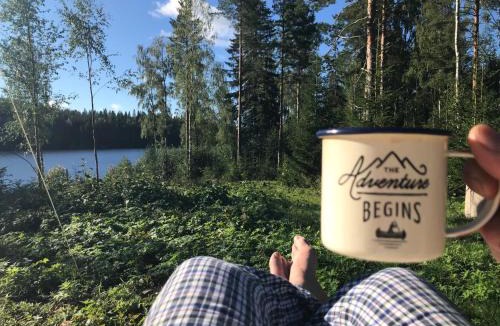 Strombacka Other | Glamping tent in a forest, lake view