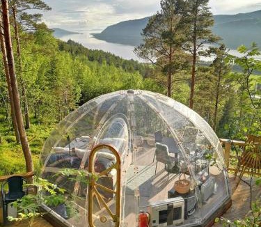 Rissa Other | Glassigloo med panoramautsikt - Nordlys og stjernehimmel - Fosen