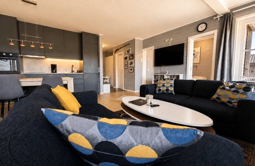 Kamben Apartment | Golsfjellet Apartment with Sauna