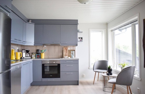 Sveio House | Gorgeous home in Sveio with house sea view