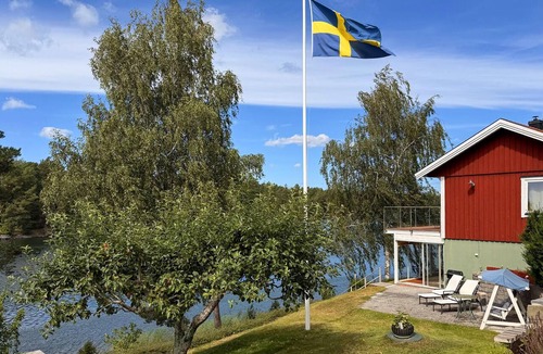 Sodersvik House | Gorgeous home in Vätö with house sea view