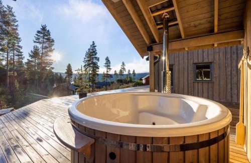 Vradal Resort | Grønnsted 8p With Bathtub Hot Tub