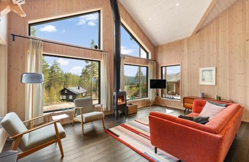 Vradal Resort | Grønnsted 8p With Bathtub Hot Tub