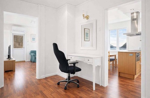 Odda Apartment | Great Views of Fjord & Mountains, Balcony, Central