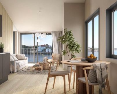 Henningsvaer Apartment | Helt NY Leilighet med Havet som Nabo