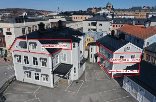 Harnosand Apartment | HernöRum Storgatan - Centrala lägenheter
