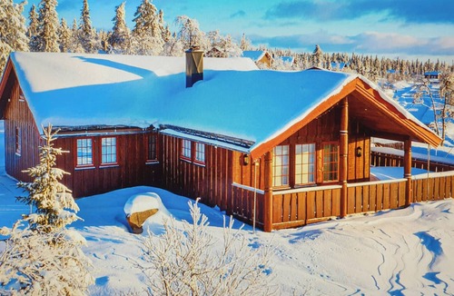 Trysil House | Hilltop cabin with views of Trysilfjellet