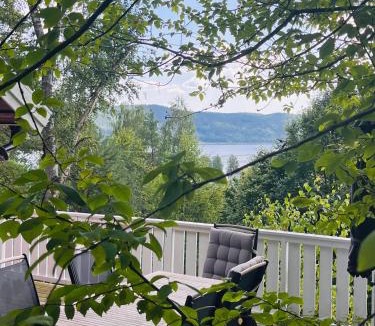 Stromstad O House | Hilltop fjord cottage