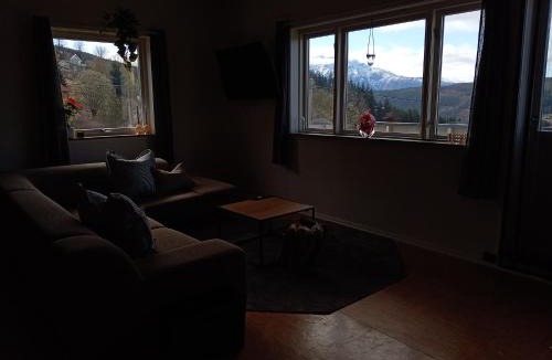 Sogndal House | Hilltop wood house - starlink connectivity