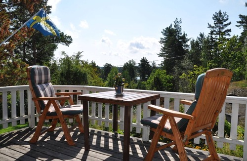Valdemarsvik Municipality Ski Chalet | Holiday home in the archipelago on the Baltic Sea with partial sea view