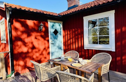 Fagelfors House | Holiday Home Sommerlycka – Swedish Cottage in Småland between Lakes and Forests