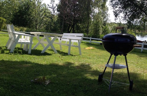 Tvarred House | Holidays at the lake in southern Sweden with a boat