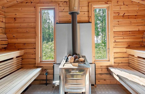 Kalix Municipality House | Homerez - Amazing house for 7 ppl. with sauna, sea view and terrace at Kalix
