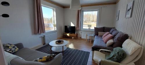 Lycksele Municipality House | House with lake view swedish lapland