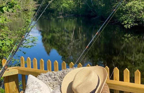 Skien Other | Idyllisk glamping rett ved elven