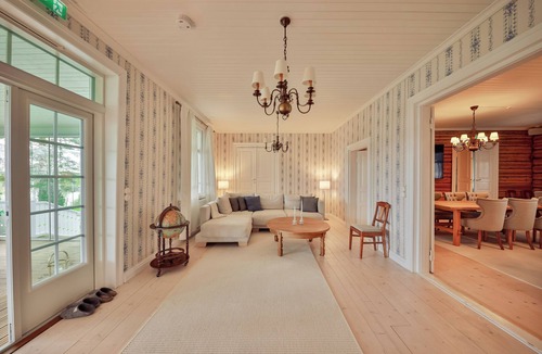 Loppi Villa | In the eastern wing, 6 people accommodate in a three two-person rooms