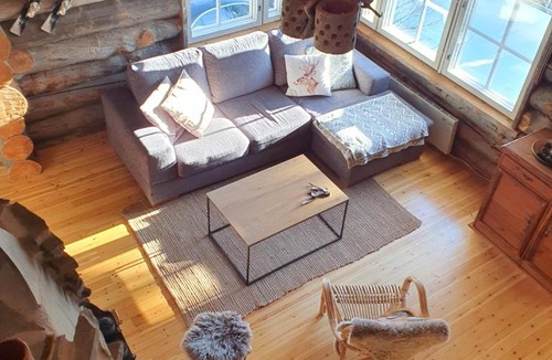 Rukatunturi Apartment | Kelokuura Ruka, Cozy Finnish Log Cabin near the Slopes