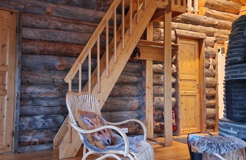 Rukatunturi Apartment | Kelokuura Ruka, Cozy Finnish Log Cabin near the Slopes