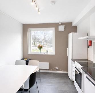 Porsgrunn Apartment | Komfortabelt, privat rom med kodelås