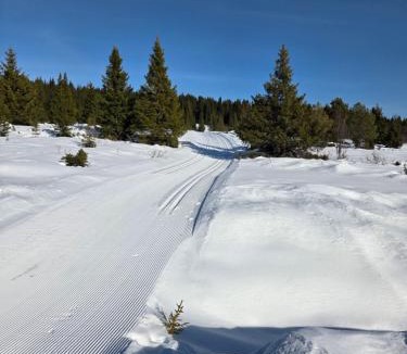 Kamben House | Koselig liten fjellhytte i flott turterreng både sommer og vinter
