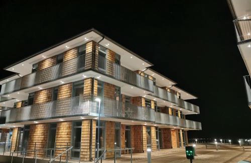 Aahus Apartment | Lägenhet på stranden i Åhus med havsutsikt och närhet till Spa & utomhuspool
