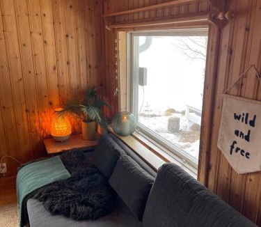 Arjeplog O Ski Chalet | Laplandliv cabin on the lake