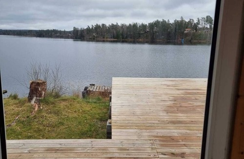 Bottnaryd House | Large holiday home right on the lake Mulserydsjön with sauna