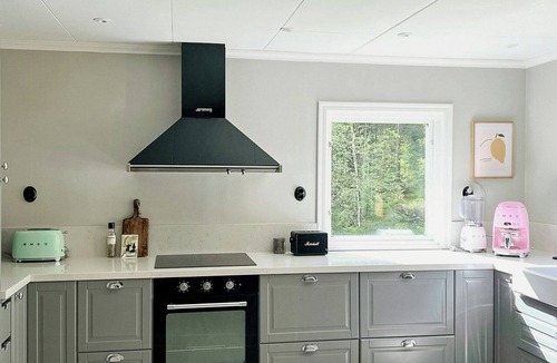 Molndal Municipality House | Last house by the forest with outdoor kitchen