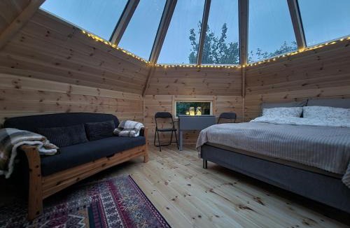 Nome Cabin | Lavvo med glasstak