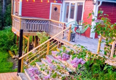 Vaja House | Lila Stuga -private jacuzzi &sauna,High Coast