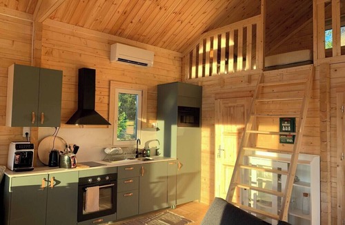 Ludvigsborg Cabin | Log cabin with hot tub and views