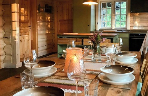 Nore og Uvdal House | Log cabin with panoramic views over Dagalifjell