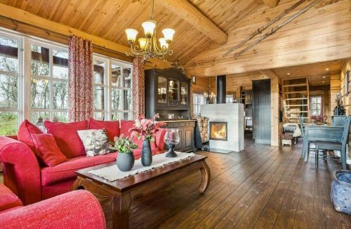 Nore og Uvdal House | Log Cabin With Sauna And Outdoor Hot Tub