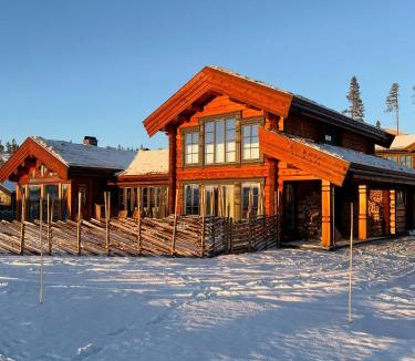 Vikberget House | Log Cabin With Views Over Turufjell